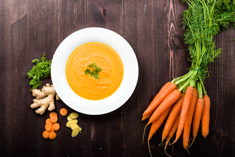 Cozy Up With This Anti-Inflammatory Turmeric-Spiced Carrot Soup This Fall